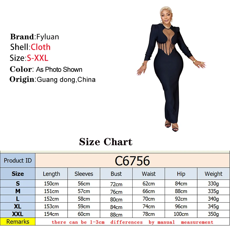 Lange jurk pure mesh patchwork dames lange jurk sexy bodycon doorzichtige volledige mouw stretch bodycon party club vakantie outfit