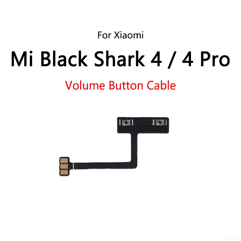 Power Button Switch Volume Mute Button On / Off Flex Cable For Xiaomi Mi Black Shark 4 / 4 Pro