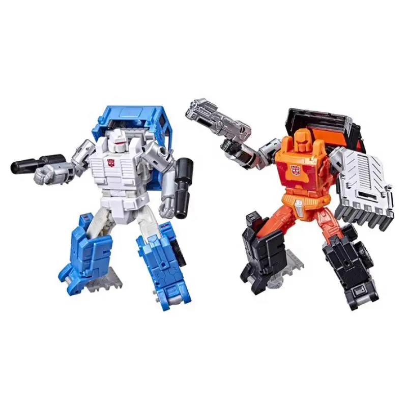 Hasbro Transformers Generations War for Cybertron Golden Disk Collection Chapter 1 Autobot Road Ranger and Autobot Puffer