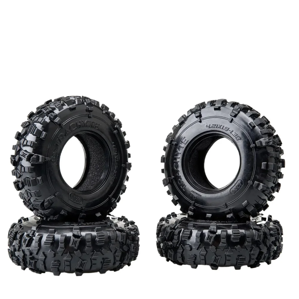 RHINORC 4Pcs 1.9 inch Competition Tires Super Sticky For Mini Class Axial 1/18 1/16 1/14 1/12 1/10 Class UTB18 CAPRA
