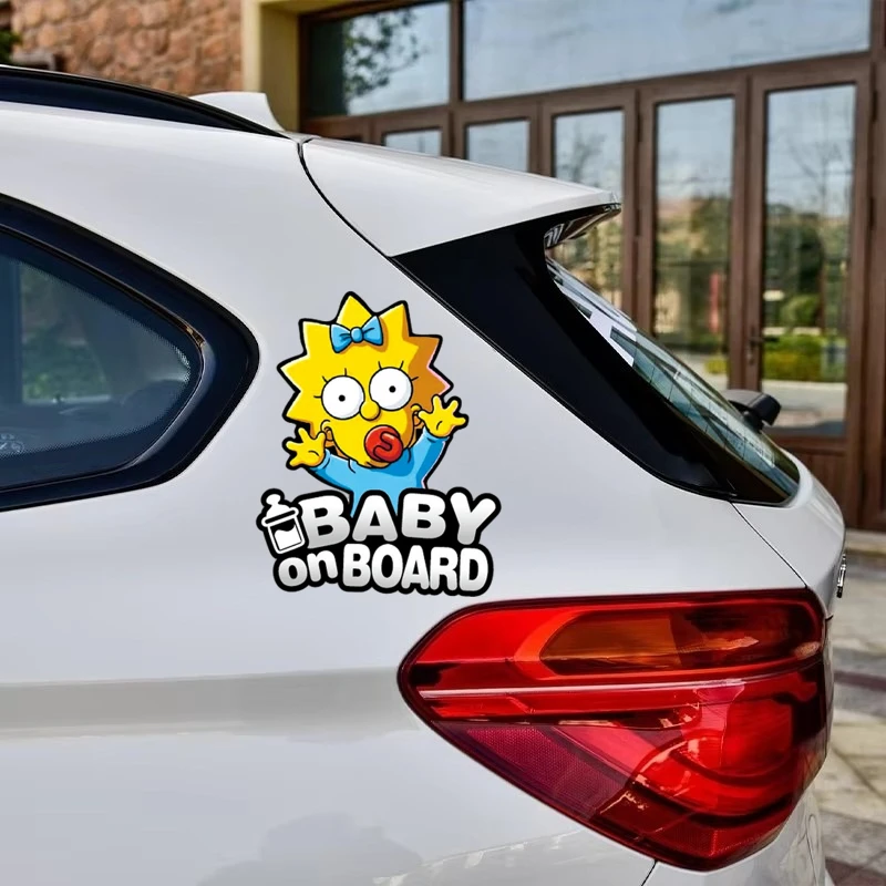 

Baby on Board Car Warning Sticker Graphics Decal for Car Window Safety Reminder Window Bumper Decoration decals