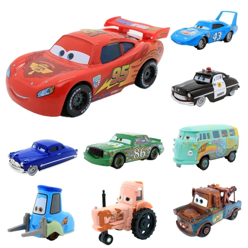 

NewDisney Pixar Cars 3 Toys Lightning Mcqueen Mack Коллекция дяди 1:55 Литые под давлением транспортные средства Игрушечная модель автомобиля из сплава для детей Подарки