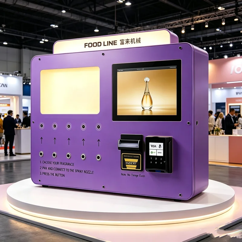 Smart Perfume Spray Vending Machine Commercial Use Self Serice Perfume Dispenser Vending Machine for Bar Perfume Vending Machine