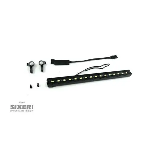 1/6 SIXER1 RC Car Samurai Crawler Vehicle Metal CAPO Upper Deck LED Bar Light Spare Parts TH16505-SMT2