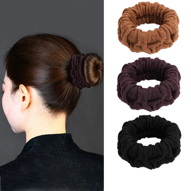 

Fashion Sweet Elegant High Elastic Hair Ring Hair Styling Tools Headwear Making Up Tool Princess Hair Accessories