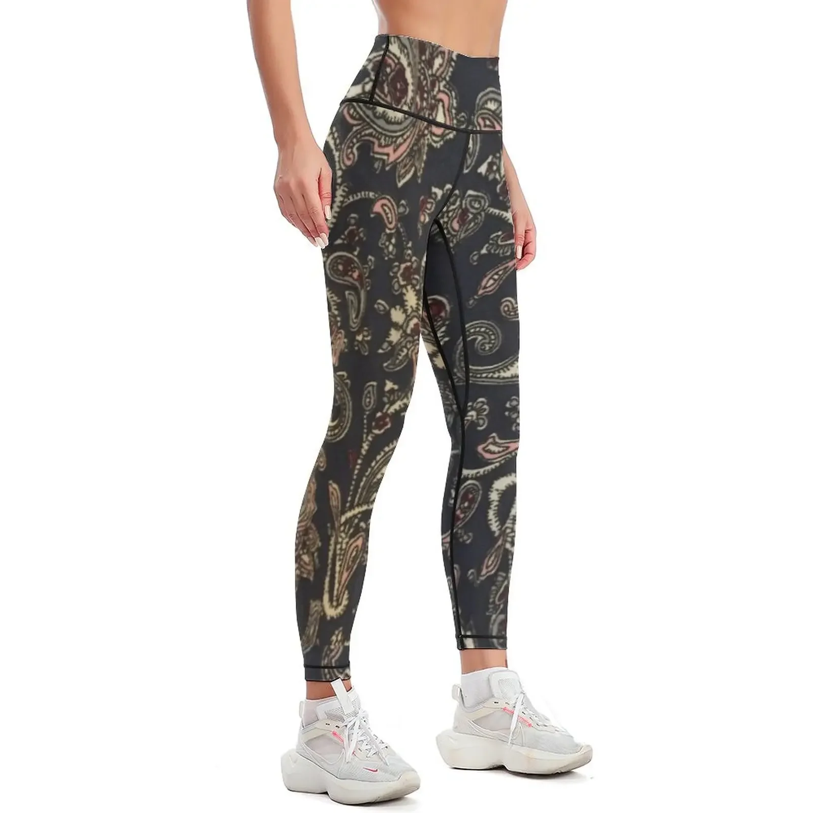 Paisley Leggings legging push up trousers leggins push up woman gym pants Womens Leggings