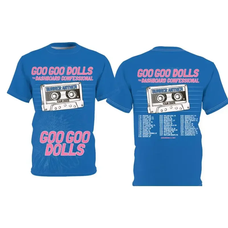 Goo Goo Dolls Tour 2025 Gift For Fan S-5XL 3D AOP T-shirt QA301