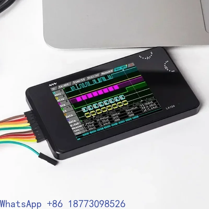 LA104 بروتوكول حافلة رباعي القنوات مفتوح المصدر 100 ميجا هرتز مساعد أخذ العينات وتصحيح الأخطاء Saleae #1