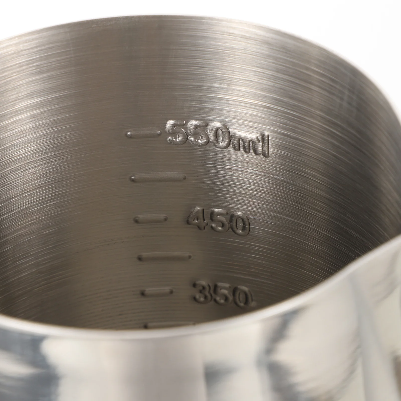 

Stainless Steel Milk Pitcher Large Capacity Smooth Pouring Design Comfortable Handle Easy to Clean for Kitchen Coffee Shop