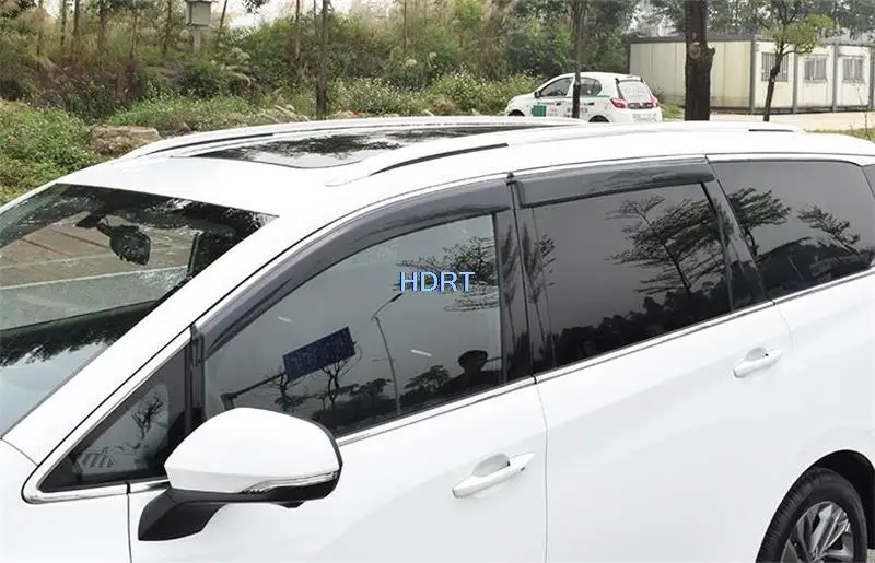 Side Window Visor For Saic Maxus G50 2019-2021 Car Styling Wind Deflector Sun Guard Rain Vent Cover Trim Protector Accessories