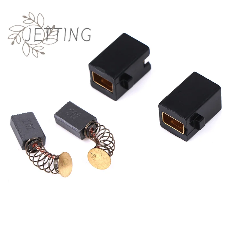 

Hot 1Pair Carbon Brush with Holder For TSB1300/5500 Impact Drill Spare Parts