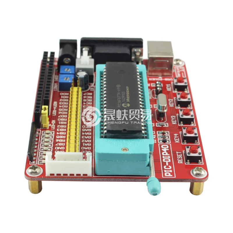 PIC16F877ACore Development Board PICSmall System Programming Learning Brassboard SendUSBLine+Information