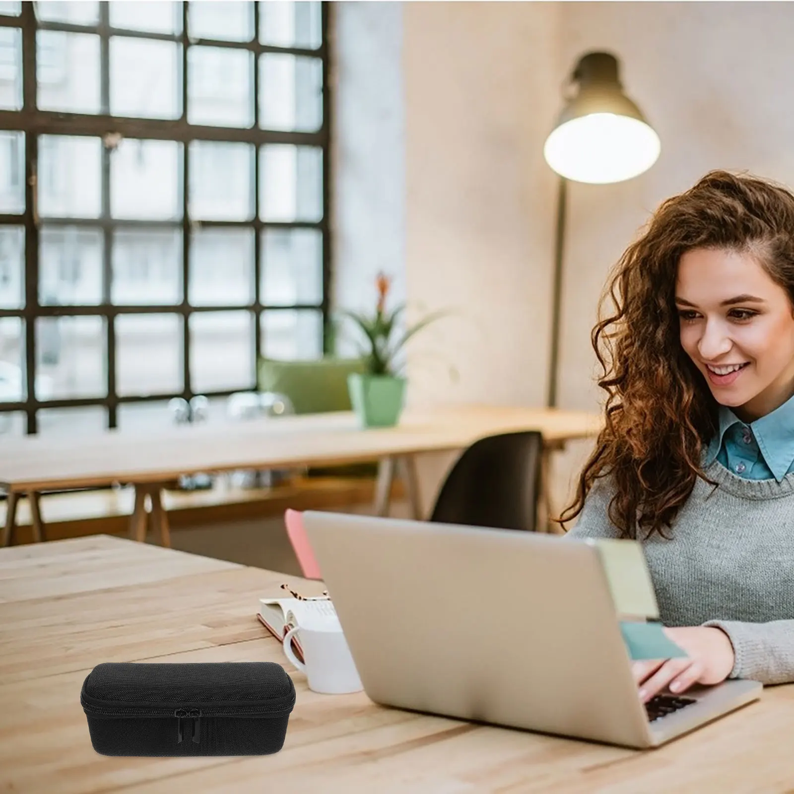 

Speaker Storage Bag Travel Case For Speaker Eva Protective Carry Box Compatible With Anker 2 3 Lightweight