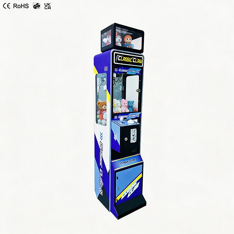 Best Seller Mega Mini Claw Machine Arcade Crane Plush Toy Catcher Gift Game Machines Coin-Operated Amusement Center for Children