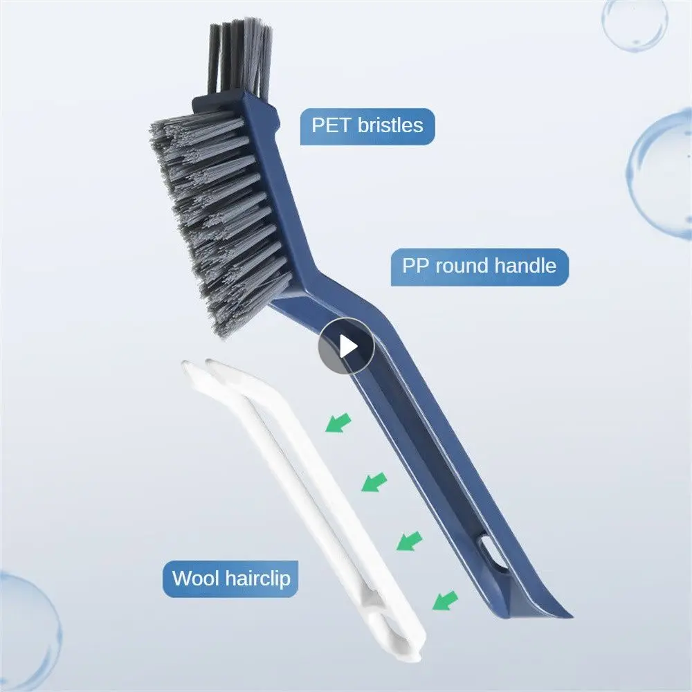 Gapcleaning Brush Durable Avoid Moisture Plastic Cleaning Tools Milk Machine Brush Integrated Design V-shaped Bristles Handless