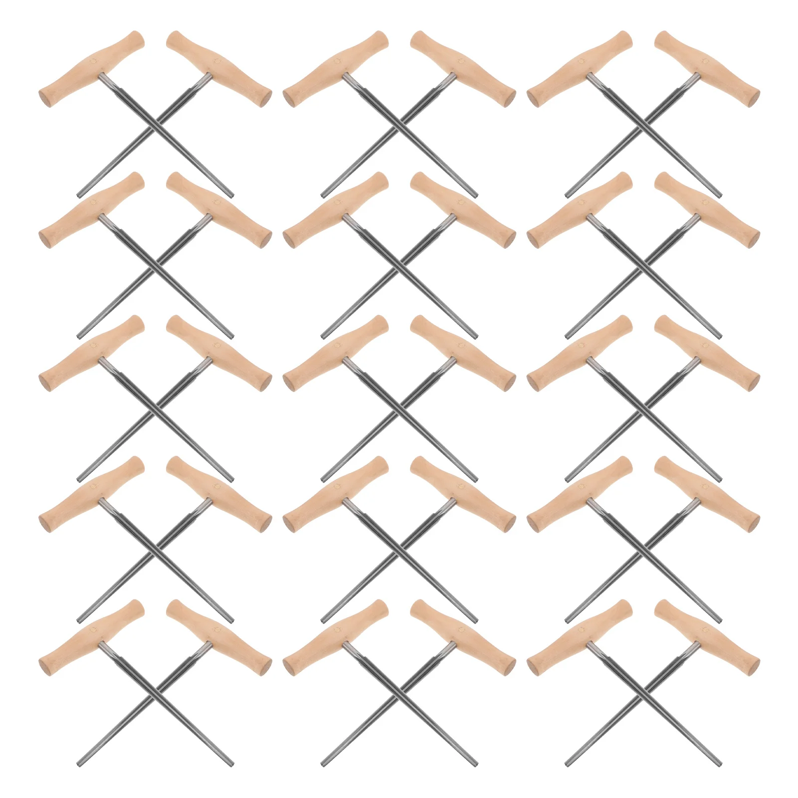 

24 Pcs Ukulele Violin String Tool Wood Peg Hole Reamer for Acoustic Instruments