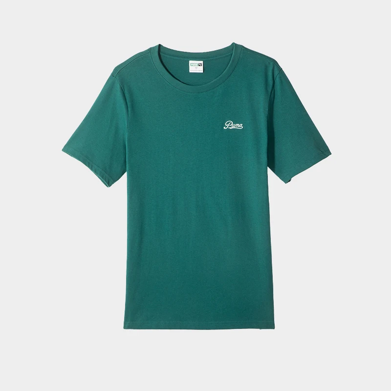 

Puma Genuine Sport Мужская модная минималистичная трикотажная дышащая футболка с короткими рукавами 630936-60