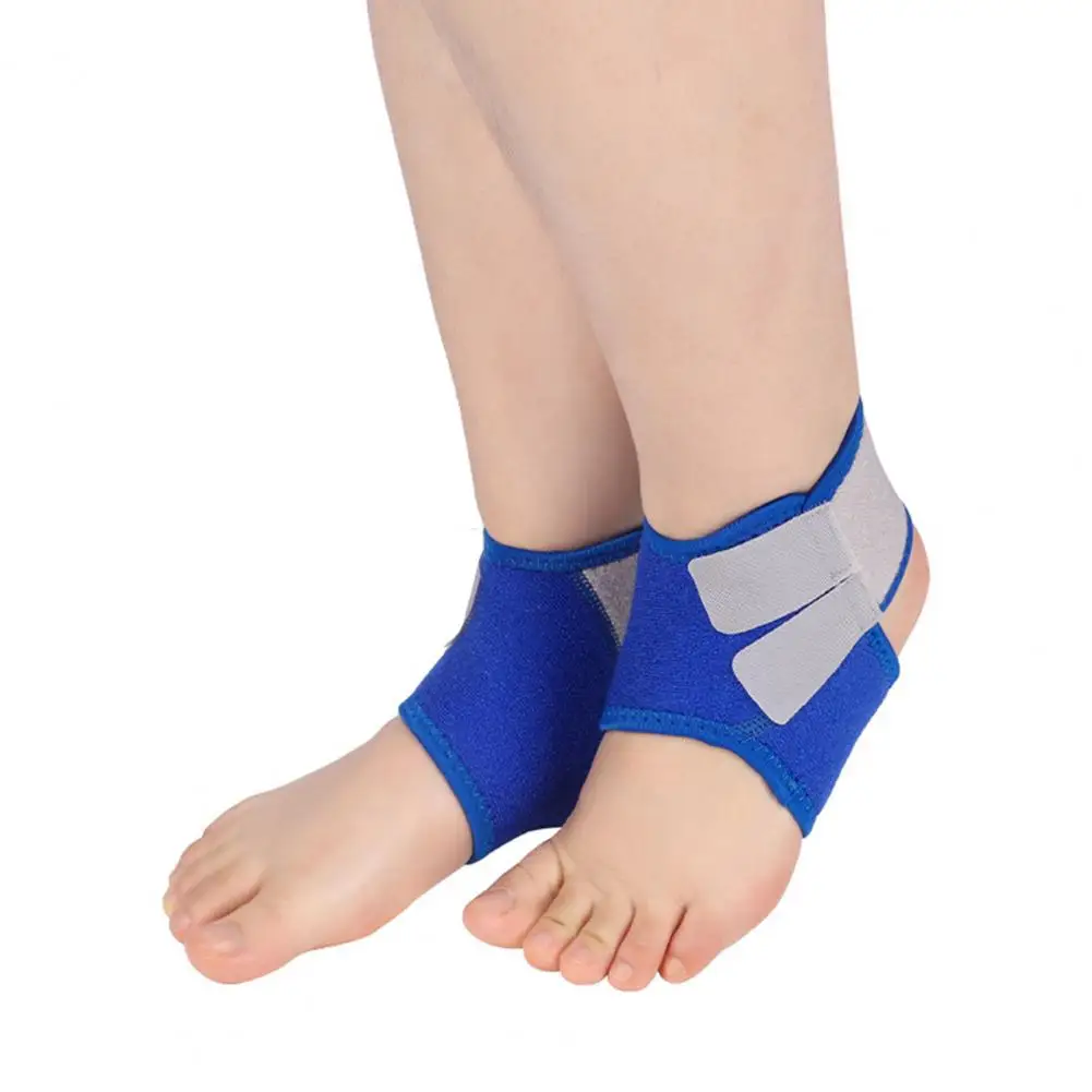 Ankle Brace with Open-hole Design No Stickiness Ankle Wrap Kids Ankle Brace Set Foot Support Stabilizer Wraps for Injury