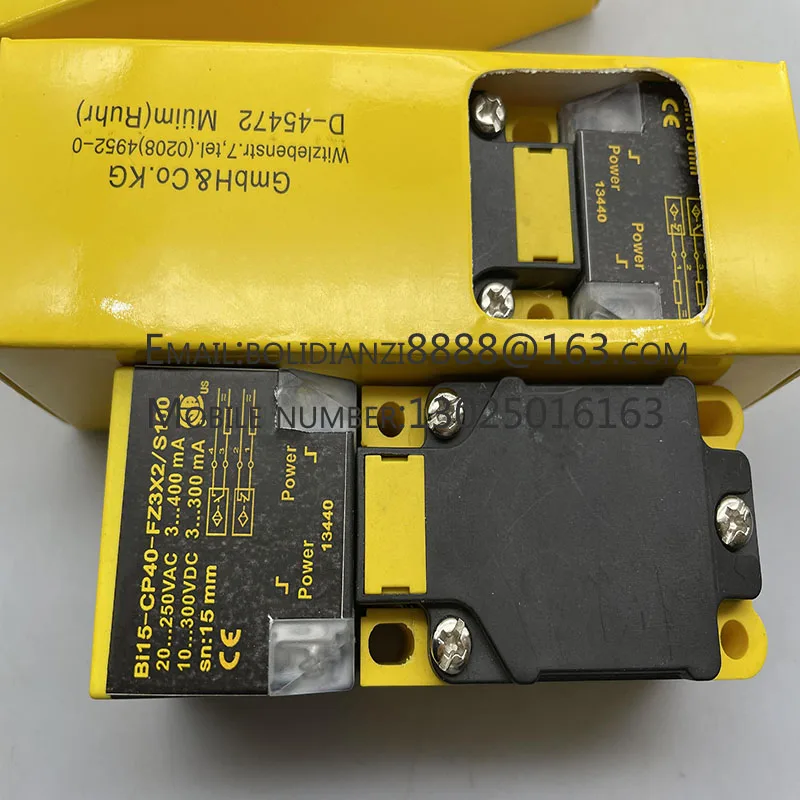 

BI15-CP40-FZ3X2/S100 Совершенно новый оригинальный бесконтактный переключатель в наличии для фактической съемки