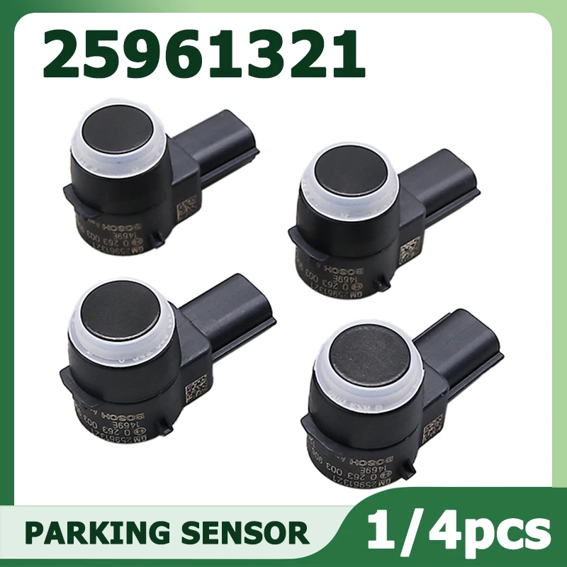 1/4pcs PDC Car Parking Sensors 25961321 For Buick Lucerne Cadillac Escalade Chevrolet Silverado Suburban Tahoe GMC Yukon