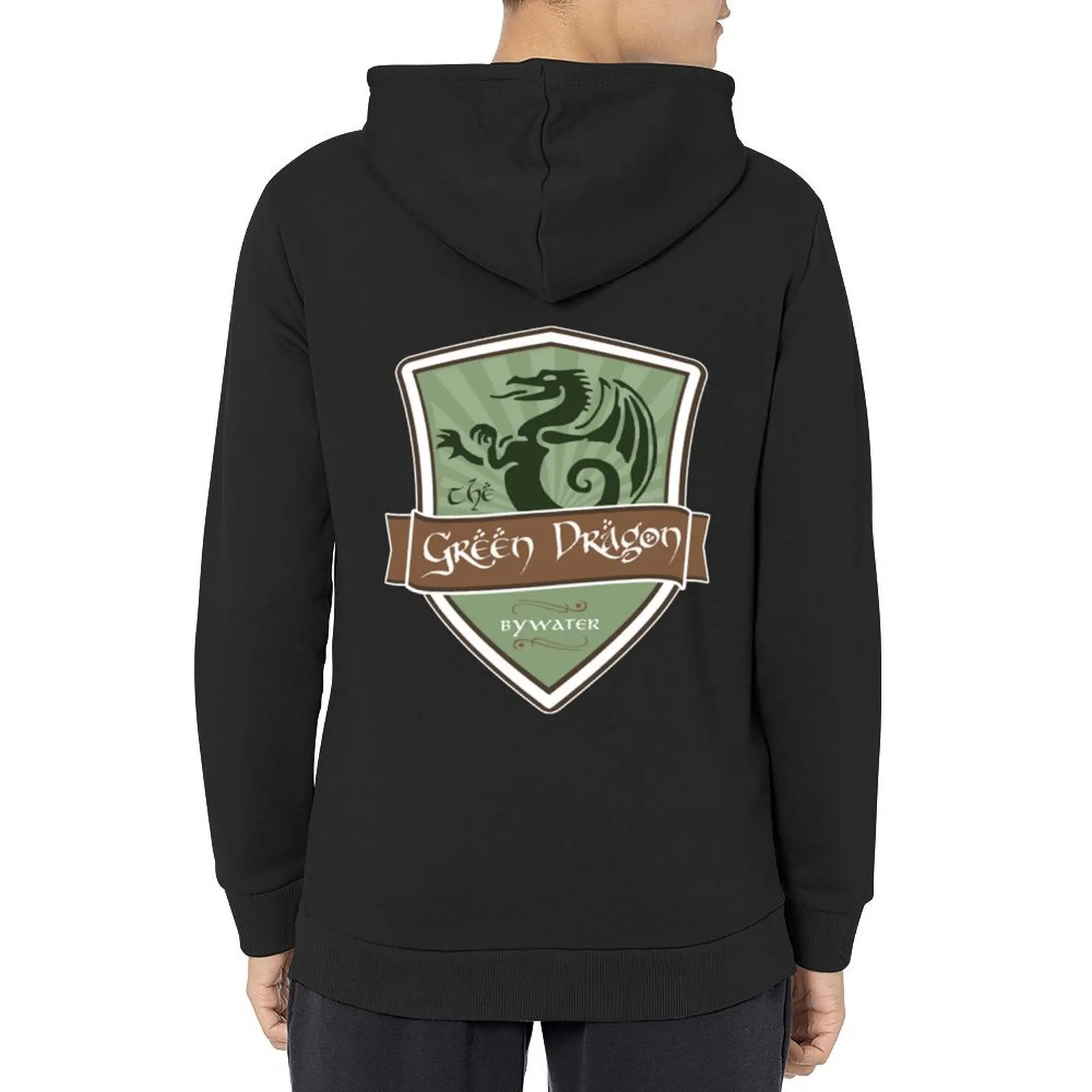 

The Green Dragon - Bywater Hoodie men's autumn clothes winter clothes anime clothing men's clothing hoodies for men high quality