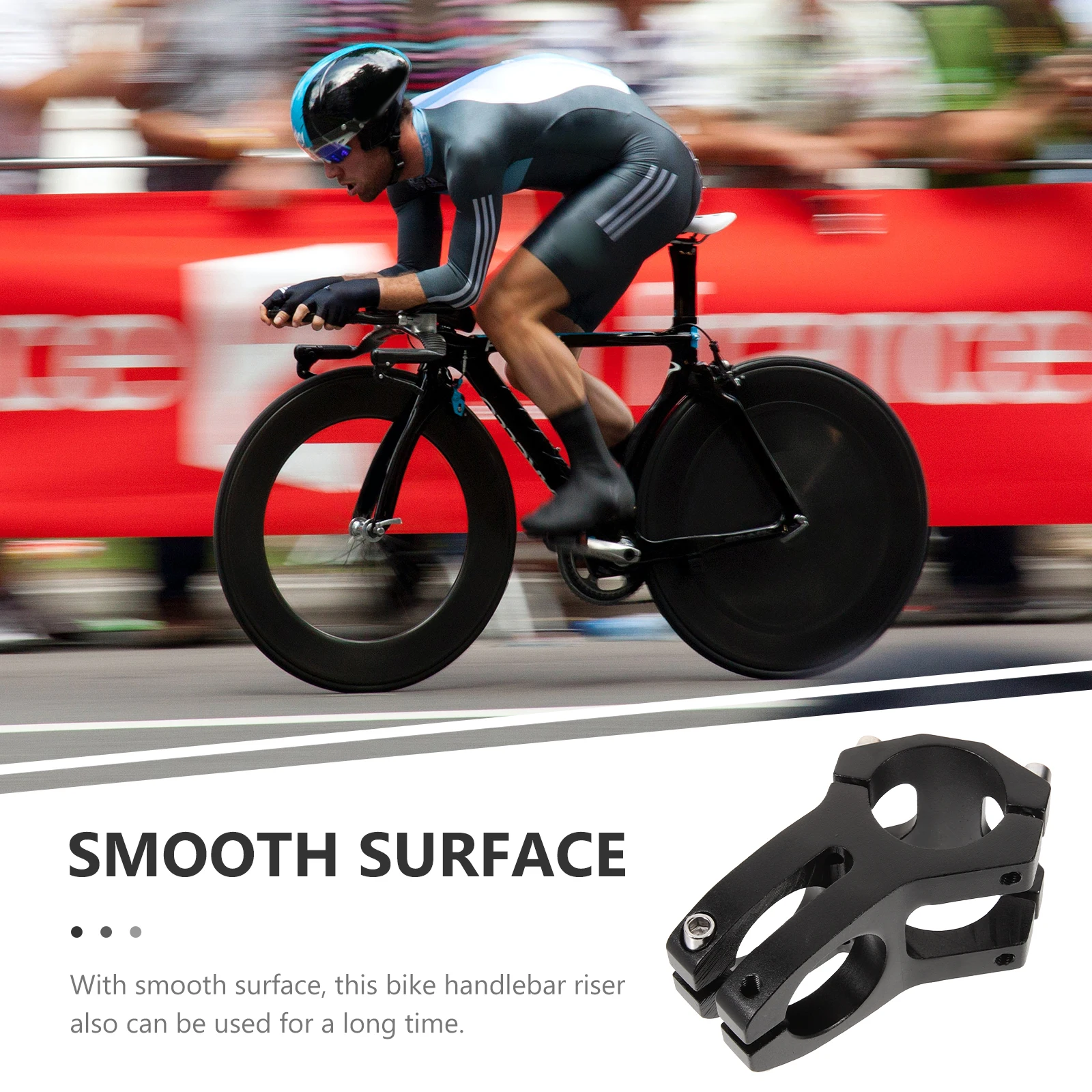 

Creative Bike Handlebar Riser Aluminum Alloy Mountain Stem Handlebar Stem Extender Adjustable Front Fork Bicycle Accessories