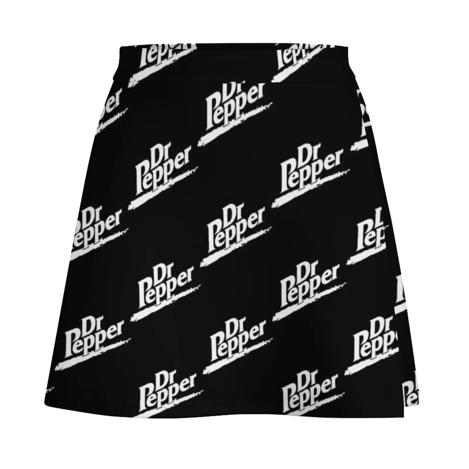 Dr Pepper 90s Maroon Background Mini Skirt Womens dresses skirts for womens 2026 fashion korean clothing mini skirts Mini Skirt