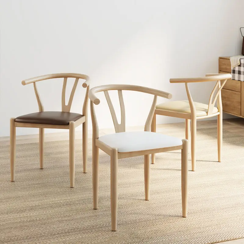 Nordic Chair Back Modern Simple Desk Single Chair Chair Home Armchair Computer Stool New Chinese Dining Chair