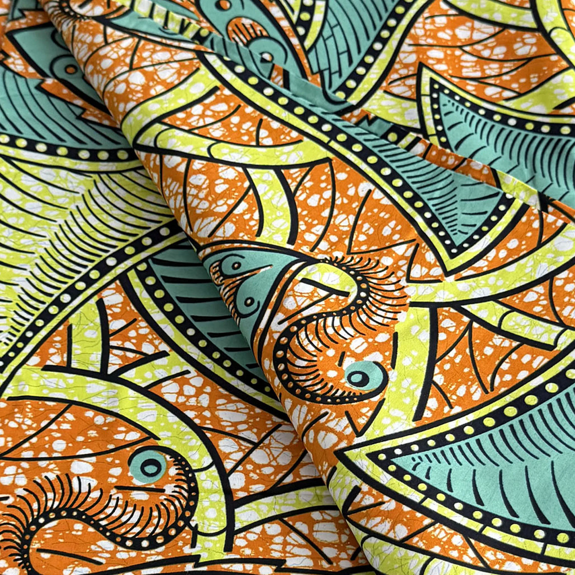 Tissu africain en véritable co - African Ankara Print avis et prix