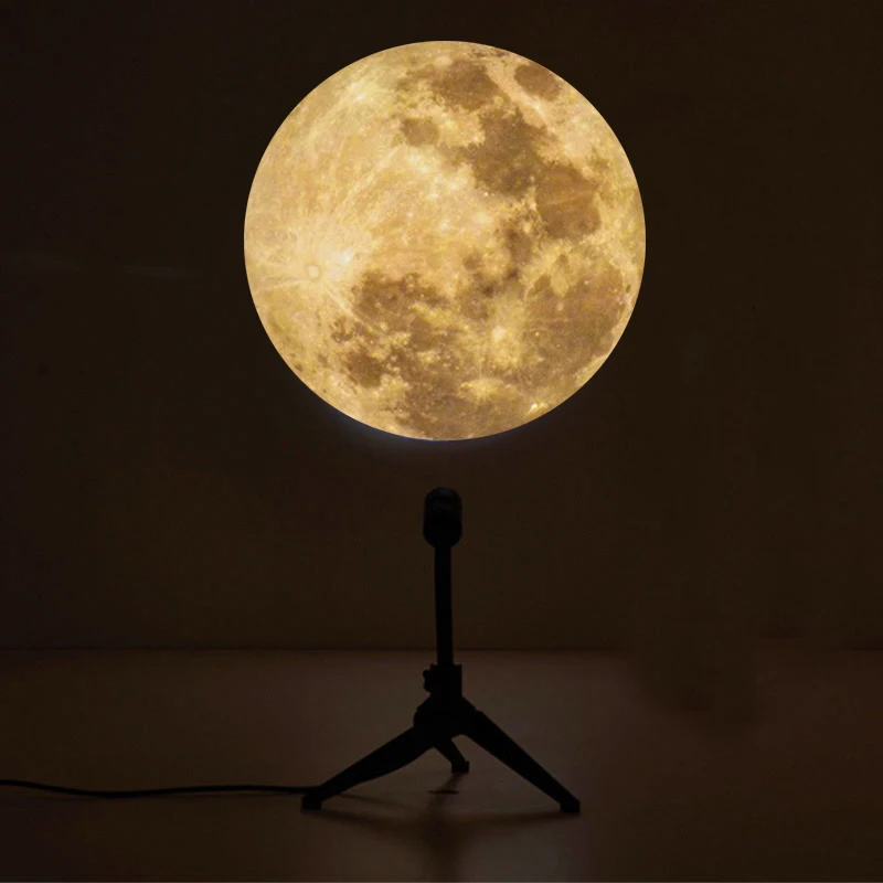 Sky Projector Night Light Planet Magic Moon Earth Projection 3W LED Lamp 360 ° girevole USB 5V Kids Bedroom Wall Decor Lighting