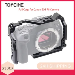 Topcine R8 Cage for Canon EOS R8 Camera,with Cold Shoe, 1/4