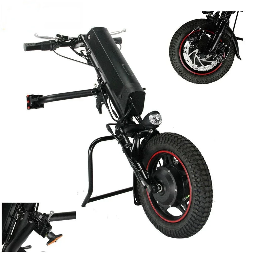 

Selected Good Items Hot Sales Competitive Price 12inch 36v 350w Attached Handcycle For Wheelchair With LCD005 Display