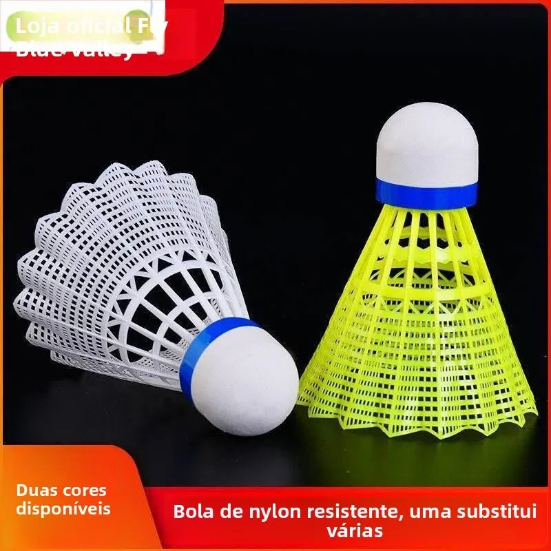 bola-de-badminton-duravel-de-grau-profissional-para-competicao-ao-ar-livre-pena-branca-resistente-ao-desgaste-estavel-para
