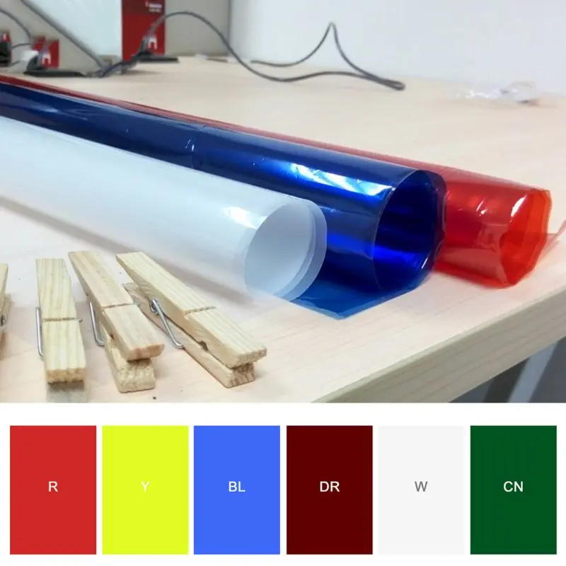 L9NA Filter Paper Photo Gels Color Stage Lighting Redhead Red Head Light Strobe Flashlight Studio Wooden