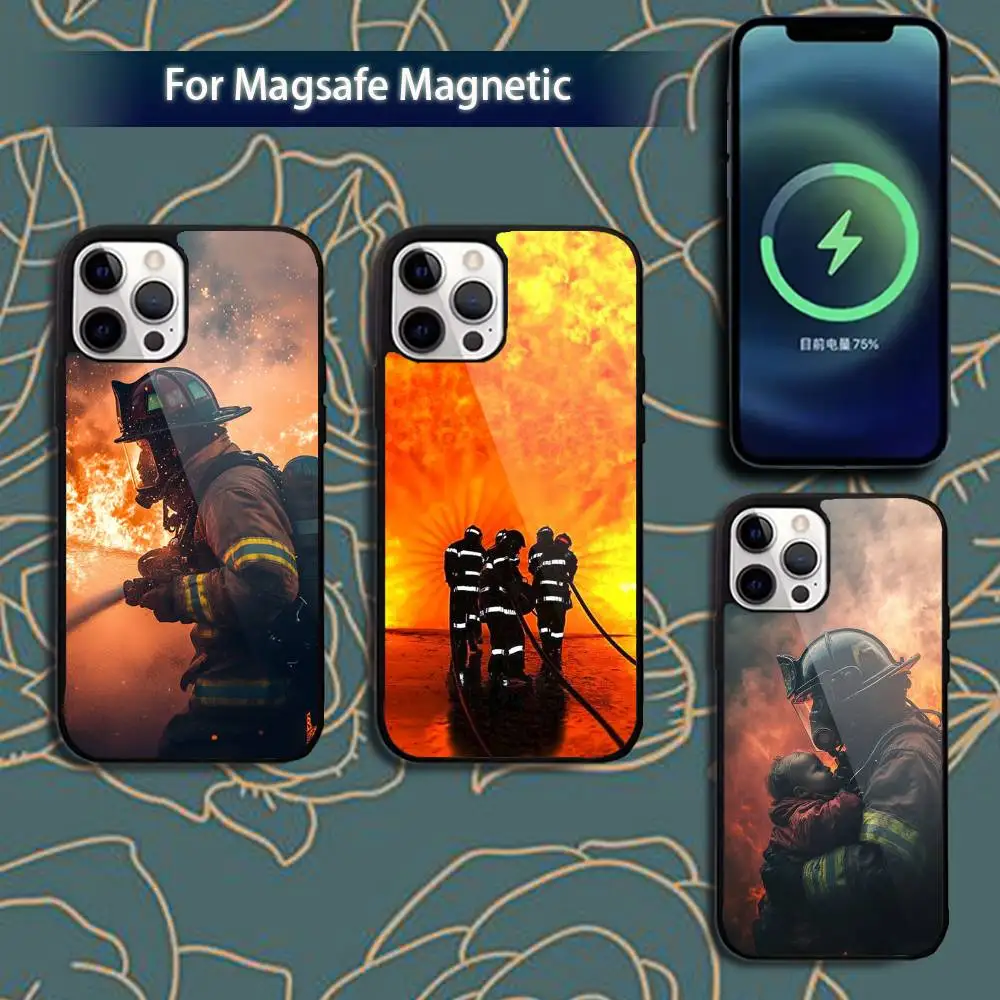 

F-Fireman F-Firefighter-ES Phone Case For iPhone 16,15,14,13,12,11,Pro,Max,Plus,Mini,Magsafe,Magnetic Wireless Charging Case