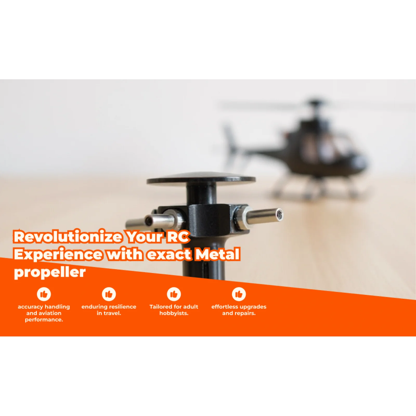 

Головка ротора RC с винтом, металлическая замена аксессуаров для радиоуправления, обновленная деталь для самолета Wltoys XK K170 Accs