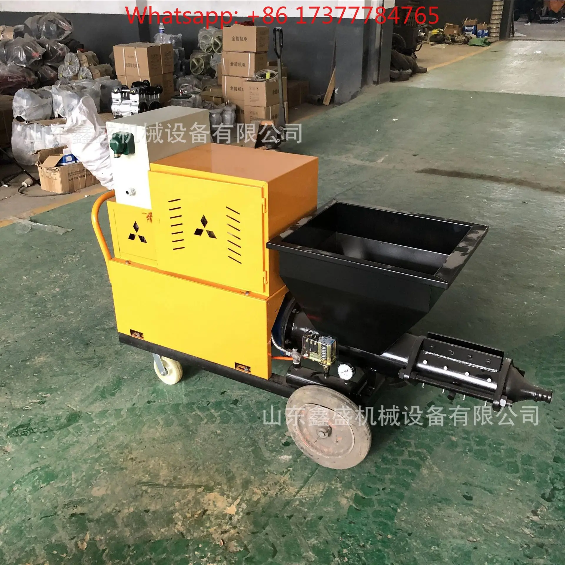 511 cement mortar spraying machine, small screw paint spraying machine, gypsum inner and outer wall putty powder wall machine