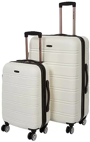 

Чемодан Rockland Melbourne Hardside Expandable Spinner Wheel, белый, 2 штуки (20"/28")