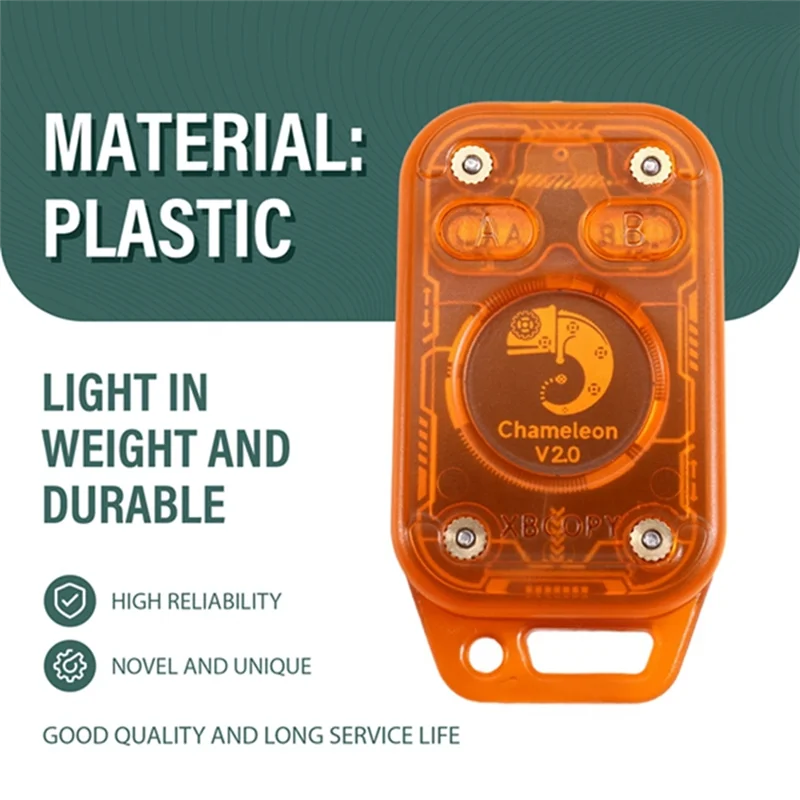 【PROMOZIONE】 Emulatore lettore chip intelligente RFID Hameleon Ultra V2.0 13,56 Mhz + 2 portachiavi CUID Duplicatore NFC decodifica scheda 125 Khz