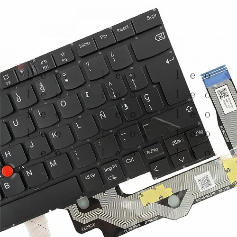 HH  Spanish Backlit Keyboard for Lenovo Thinkpad T14S Gen3 Type 21BR 21BS 21CQ 21CR