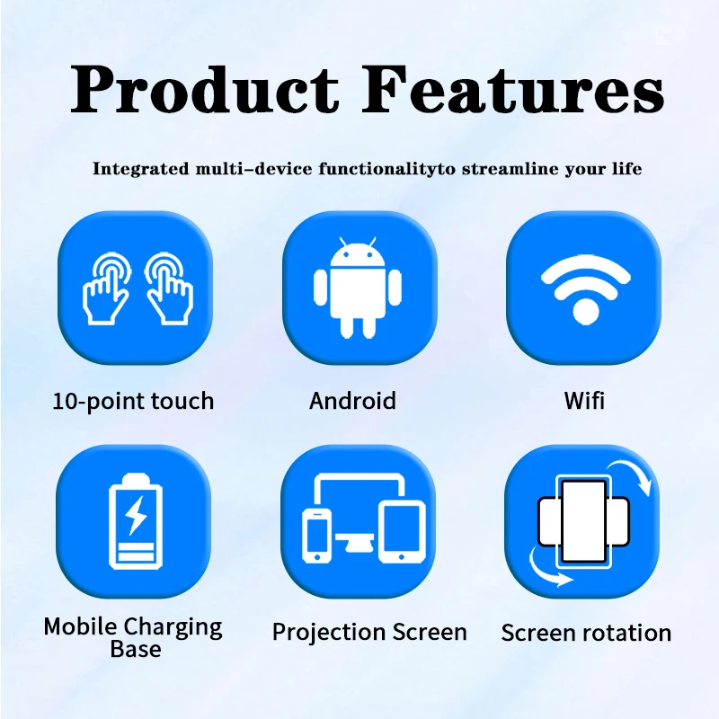 Monitor LCD de tela de toque interativa sem fio Android de chão Monitor de TV Android inteligente de 32 polegadas