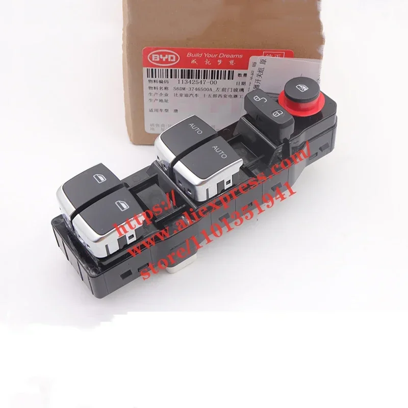 

Window Control Switch for BYD TANG Electric Window Regulator Switch S6DM-3746500A