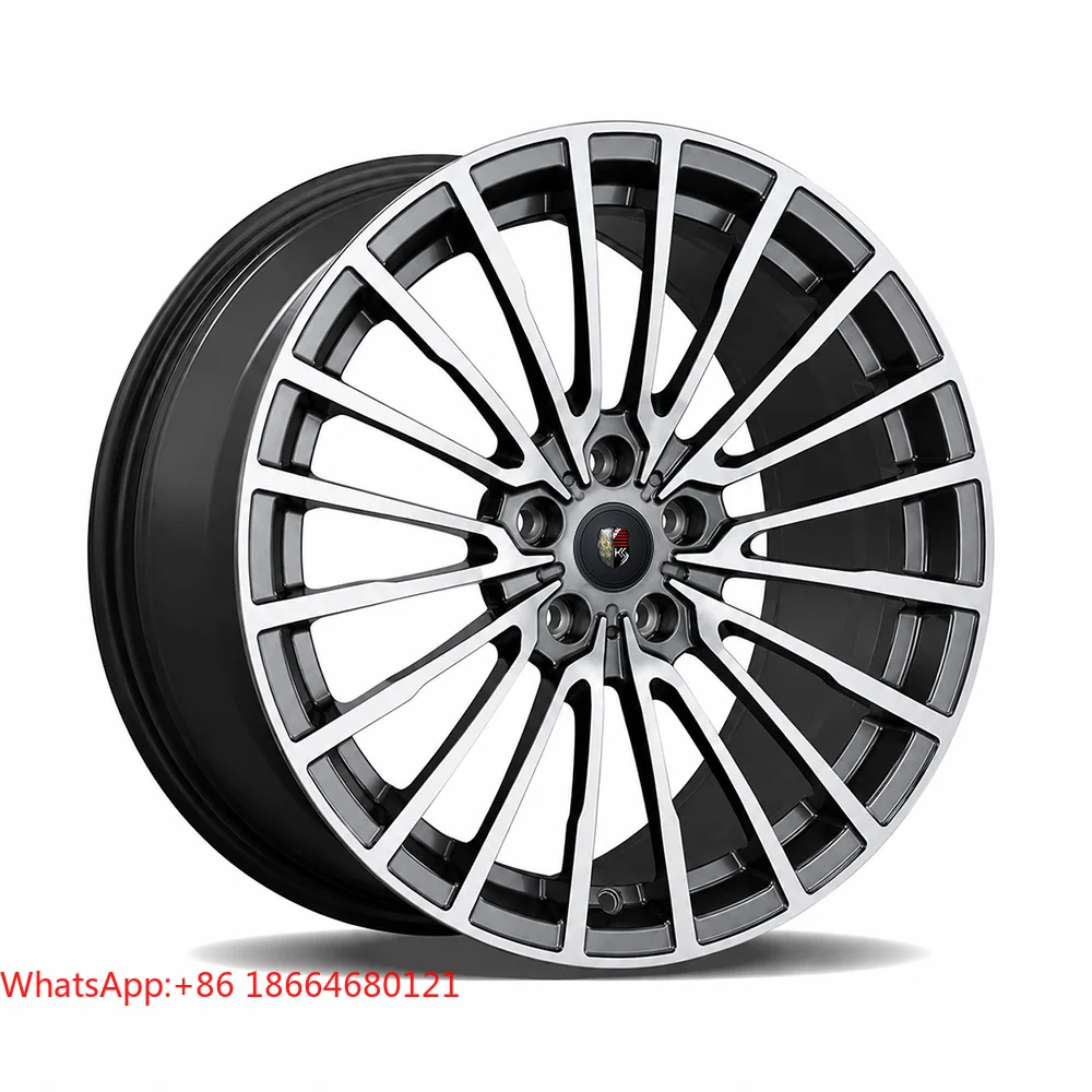18 19 20 22 Inch Multi Thin Spoke Machined Face Forged Wheel Rims Custom PCD 5x112 5x130 Car Wheels