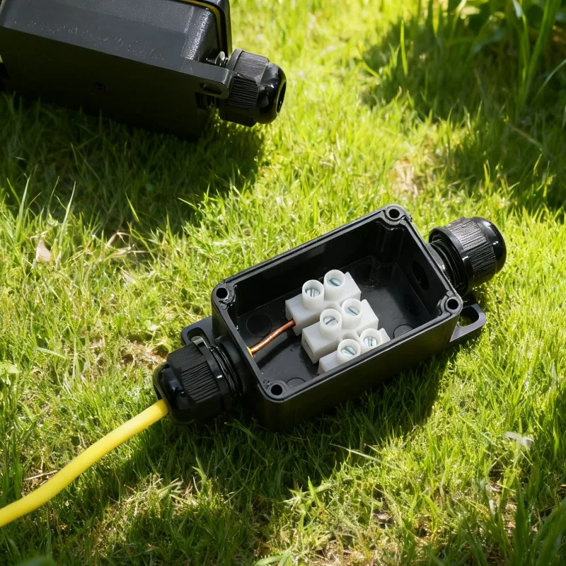 450V Outdoor Waterproof IP66 Electrical Cable Wire Connector Junction Box Led Light with Terminal Electrical Equipment Supplies