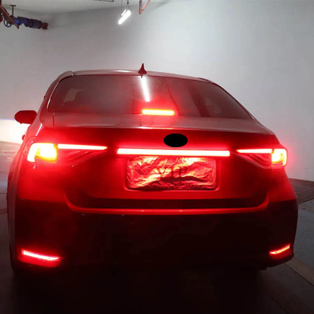 

LED Rear Bumper Trunk Light For Toyota Corolla 2019 - 2024 Cross Car Rear Fog Lamp Brake Dynamic Turn Signal Reflector