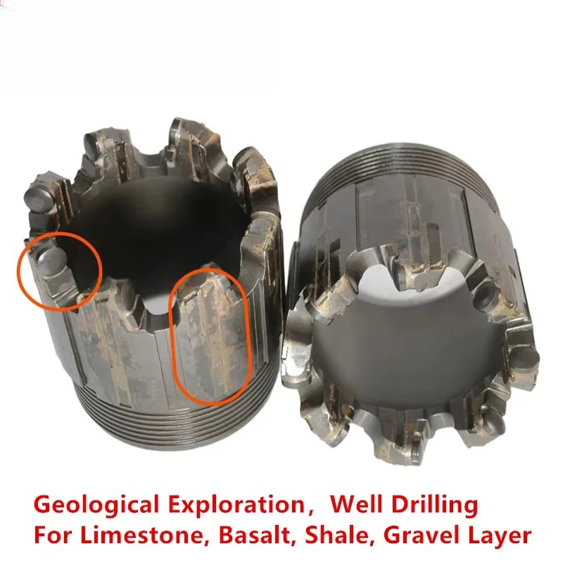 75-200mm Core Drilling Diamond Hit PDC Bits Tools for Digging Water Well Mining Geological Exploration