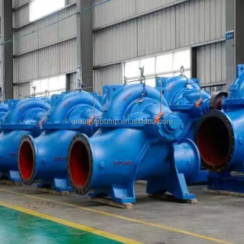 double suction split case centrifugal clean water pumps for agricultural