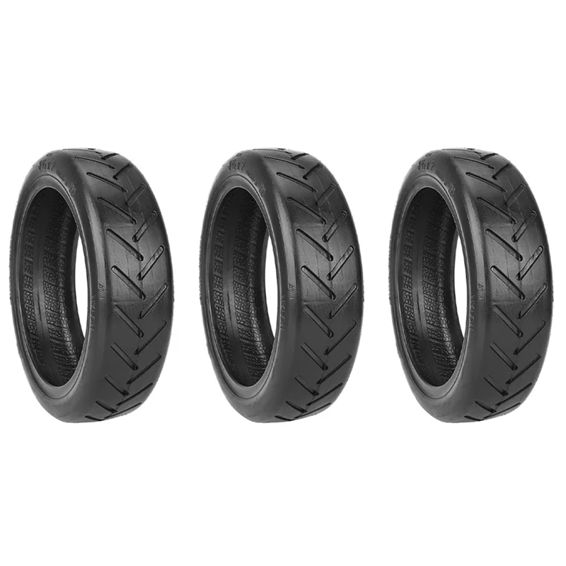 

B48B-3Pcs 8.5X2 Outer Tire M365 Scooter 81/2X2 Tubeless Tire 8.5-Inch Vacuum Tire Modification
