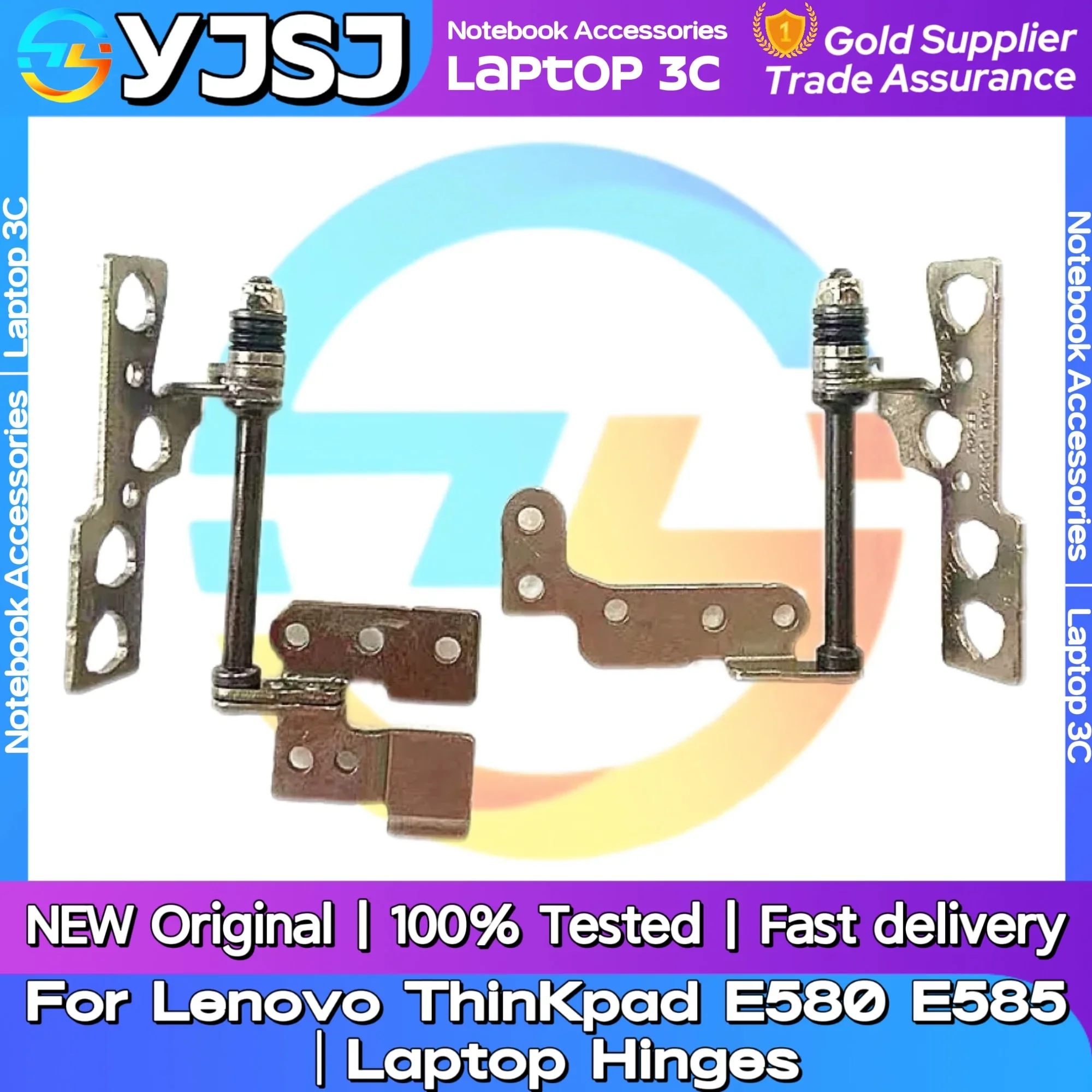 

New Original Laptop Notebook Hinges For Lenovo ThinKpad E580 E585 LCD Screen Hinge LCD shaft