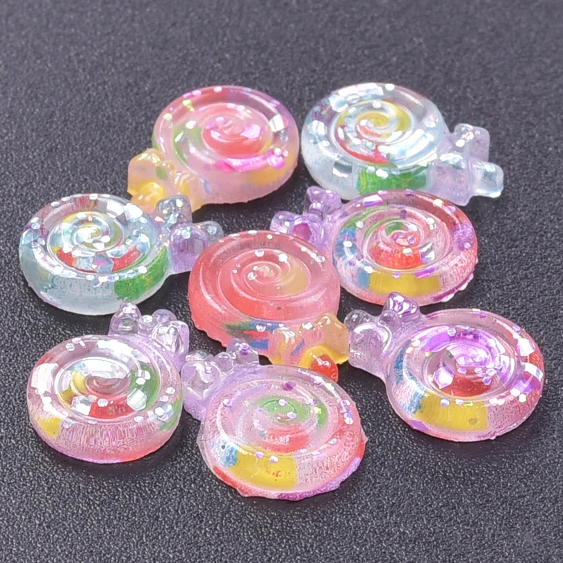 30pcs Fashion Mini Heart Star Flower Floating Charms for Living Memory Locket Jewelry Fit Manicure Nail Glitter Decorations New